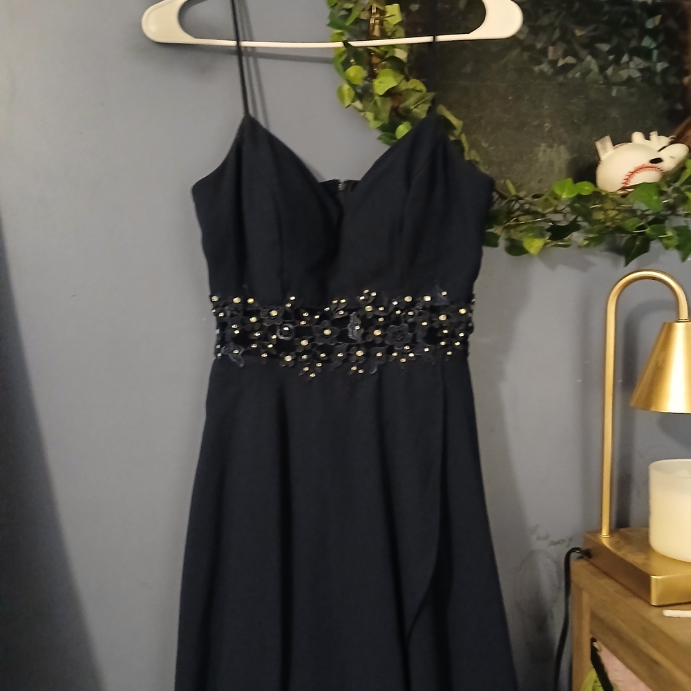 Elegant Blue Homecoming Dress